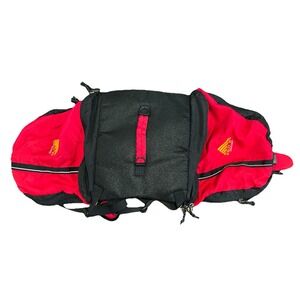 Kelty K-9 Dog Pack Size XL Chuck Wagon Hiking Backpack‎ Red Black Trail Bag USA